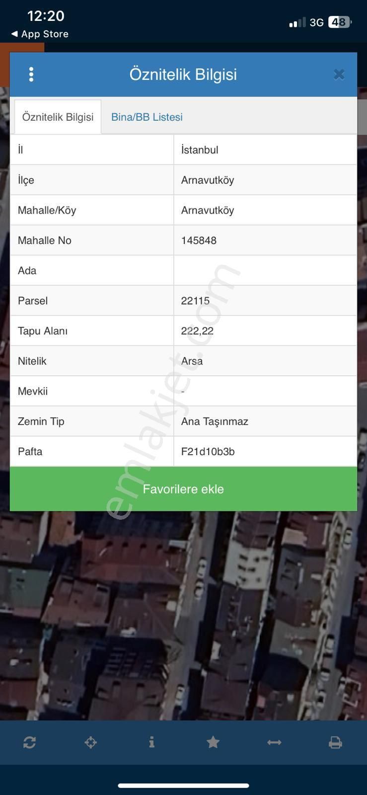 Satılık İmarlı Arsa