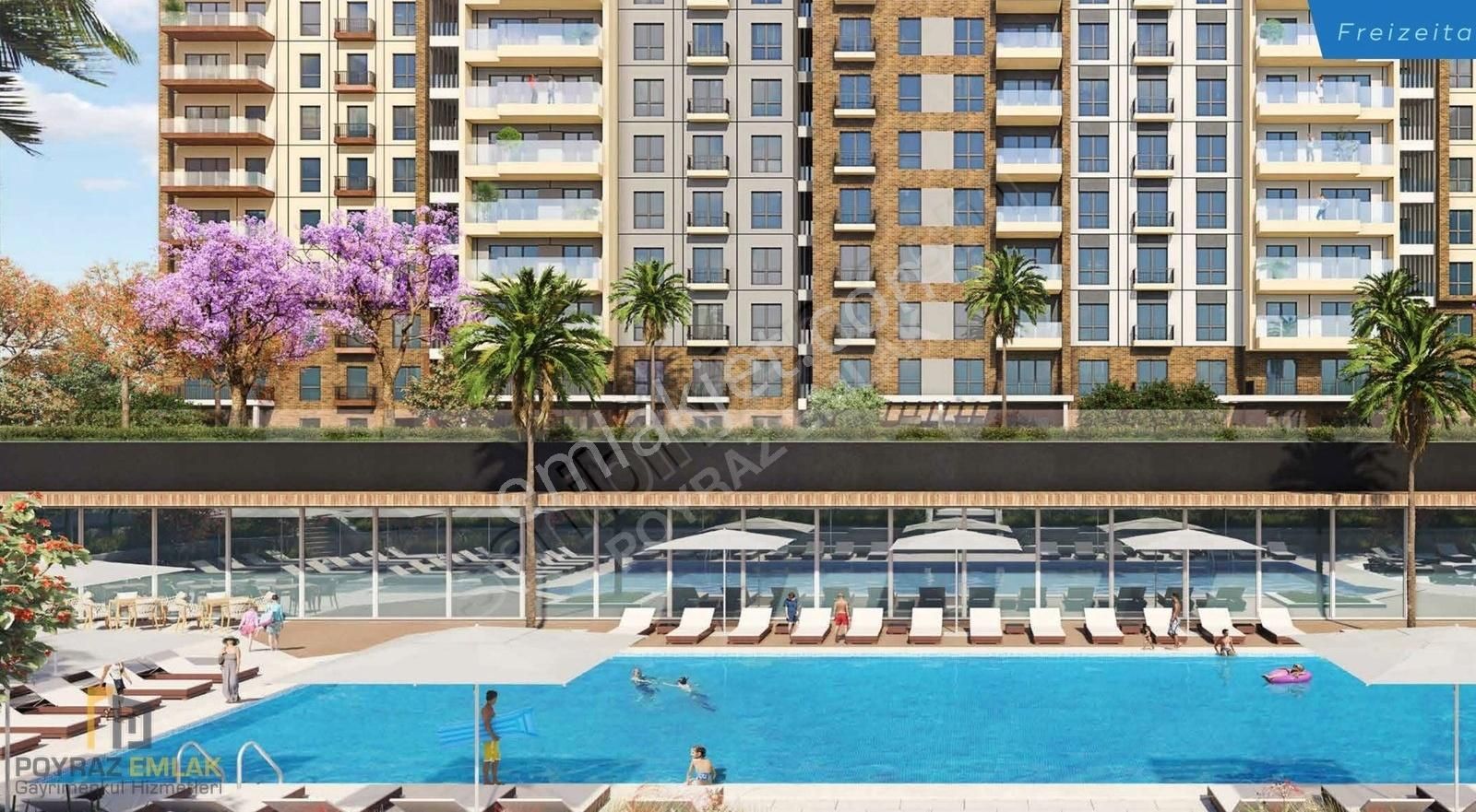 Poyrazdan Suryapı Turkuazda Tapulu 2+1 86m² Daire Havuzlu Site