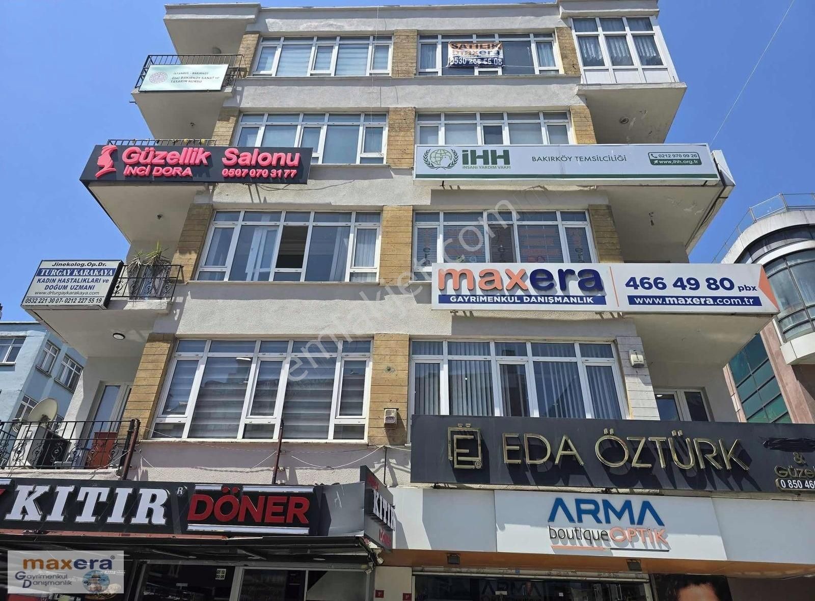 İncirli Cad. Köşe Bina Meydana Yakın 140m2 Asansörlü 4 Odalı