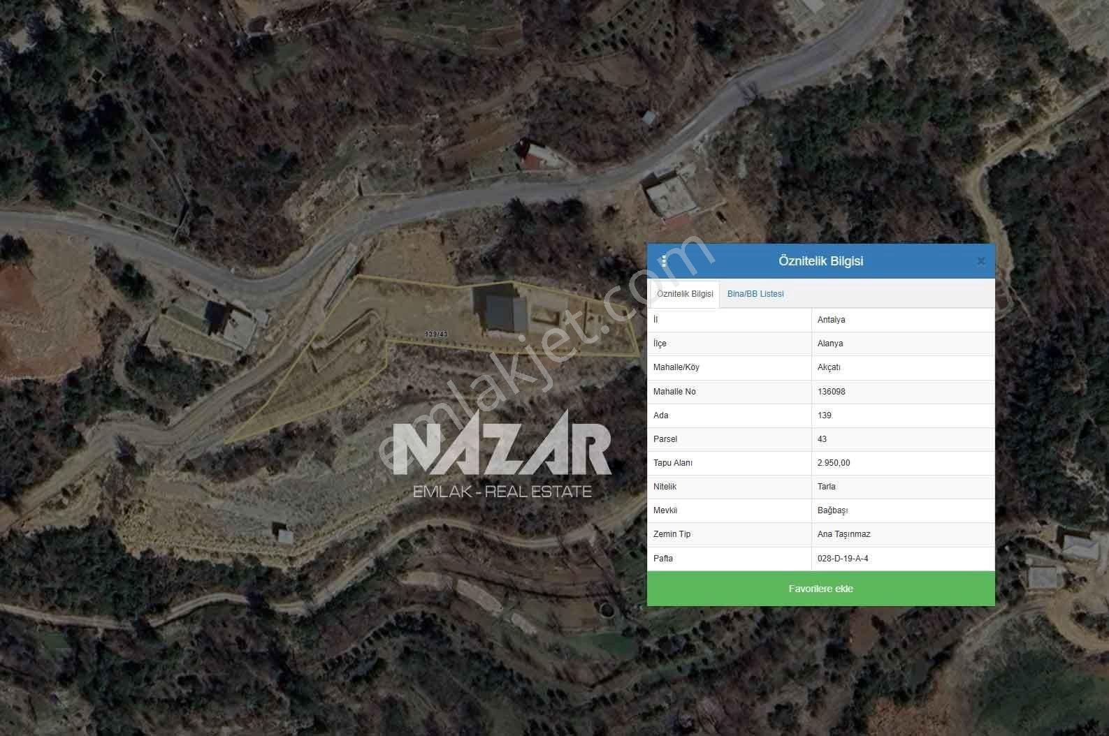 Alanya Akçatı'da 2.950 M² Satılık Tarla Ve 3 Katlı Müstakil Ev - Görsel 28