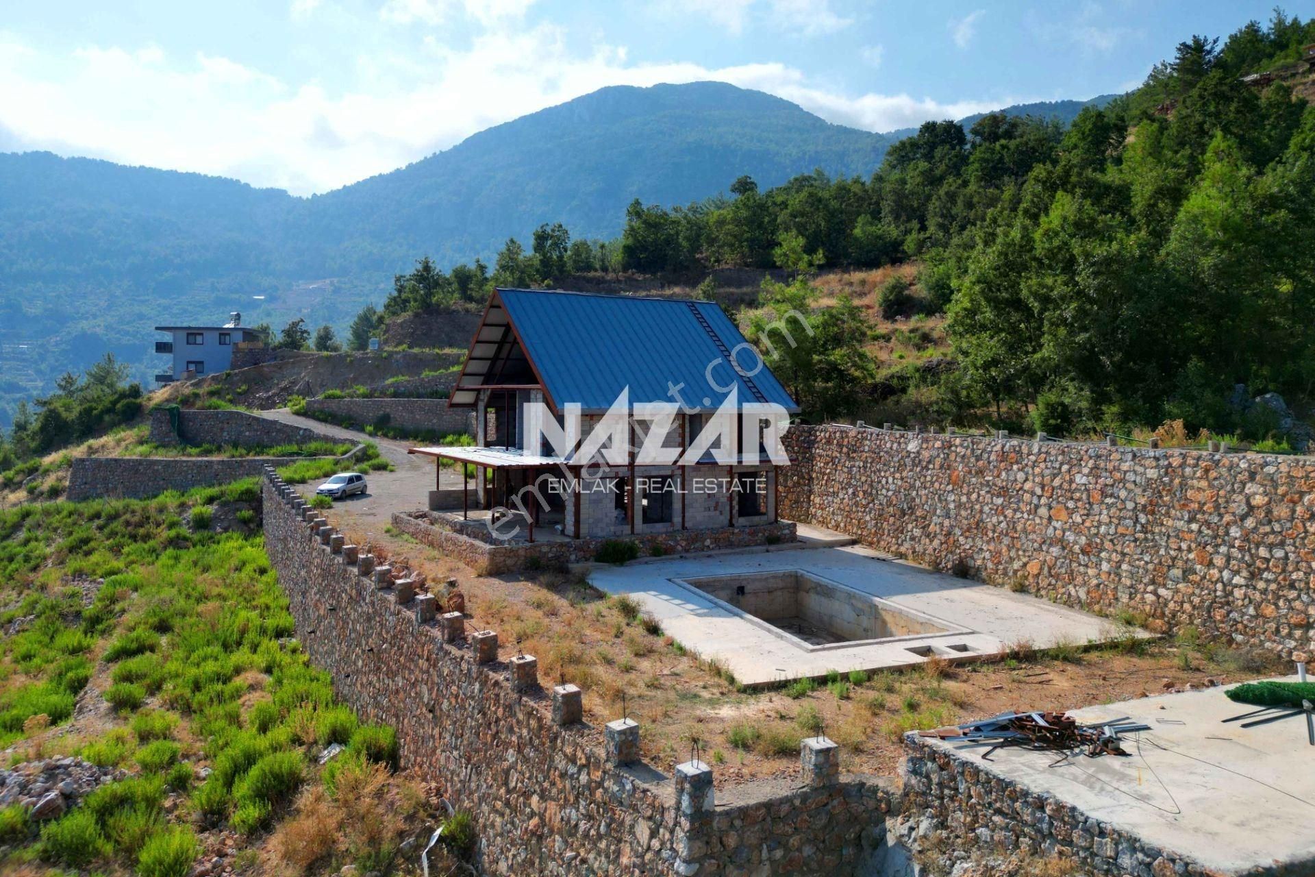 Alanya Akçatı'da 2.950 M² Satılık Tarla Ve 3 Katlı Müstakil Ev - Görsel 19