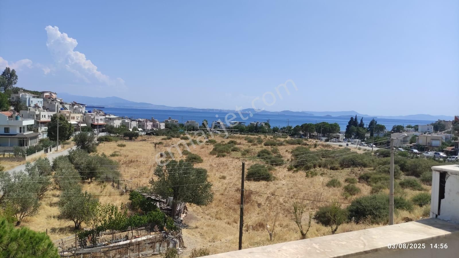 Çandarlı'da Deniz Manzaralı Dubleks Villa