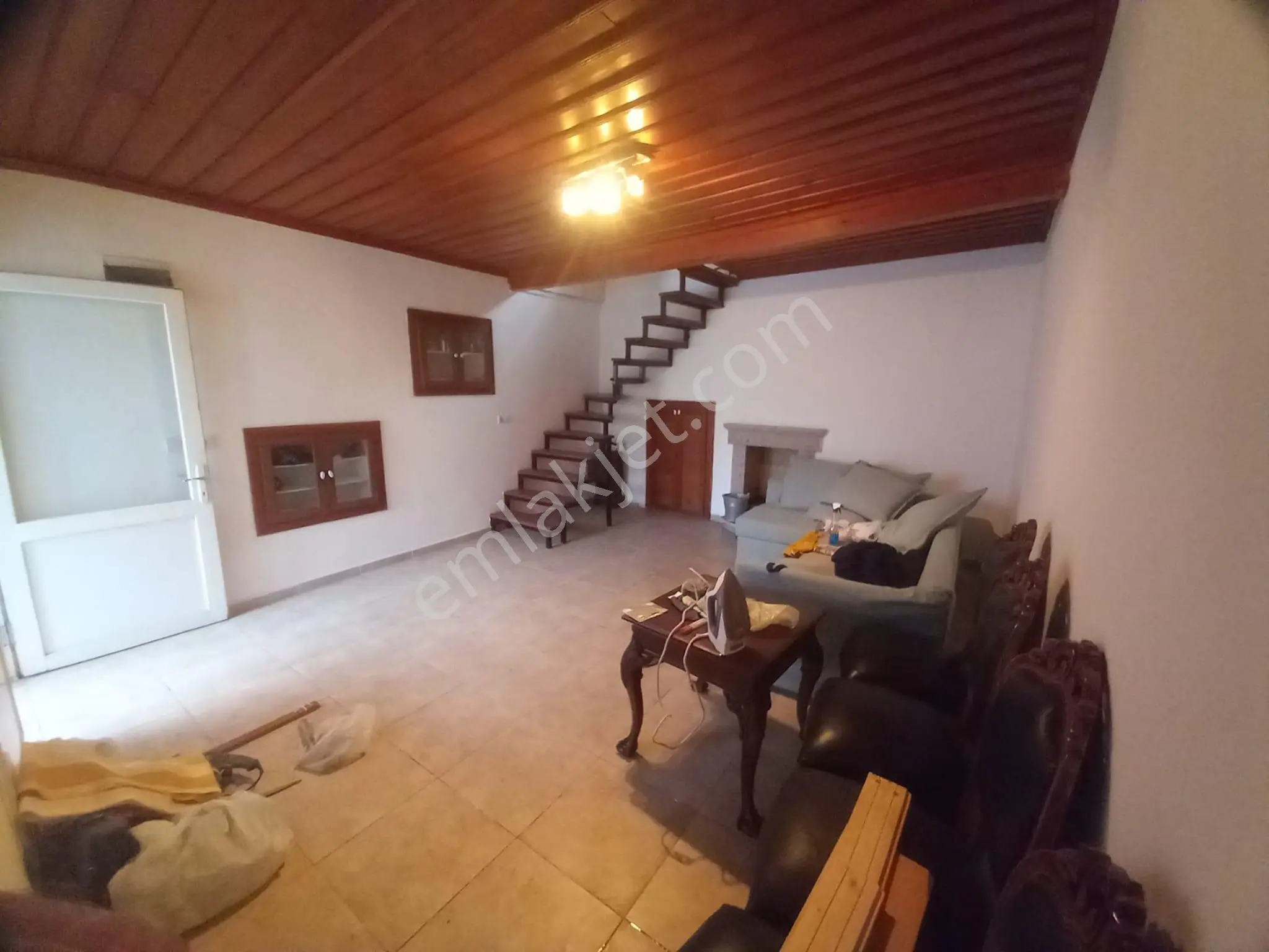 Ayvada'dan Ayvalık Merkez'de Deniz Manzaralı Avlulu 2+1 Rum Evi - Görsel 7
