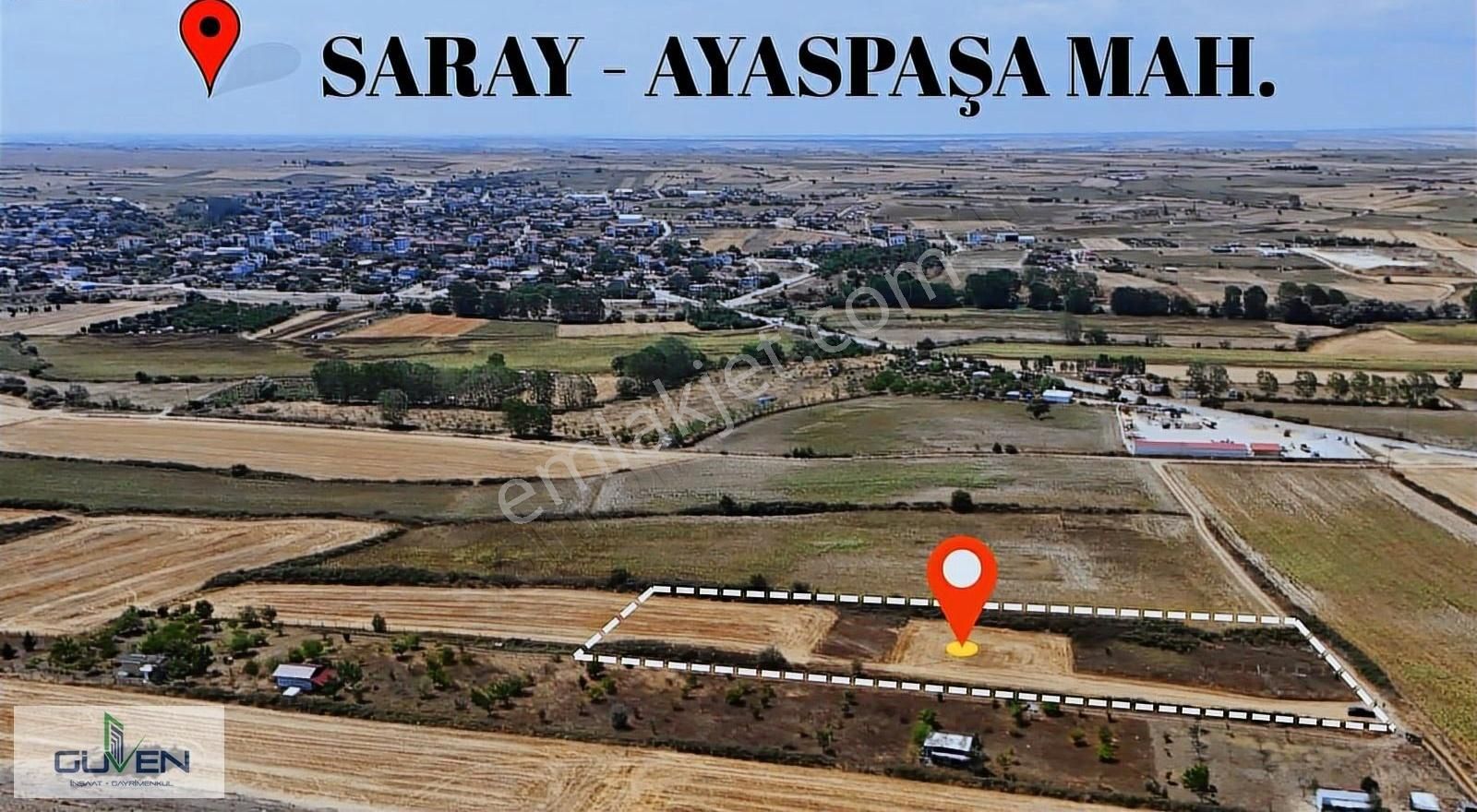 Güven'den Saray - Ayaspaşa'da 500m² İmar İçi Satılık Parsel.....