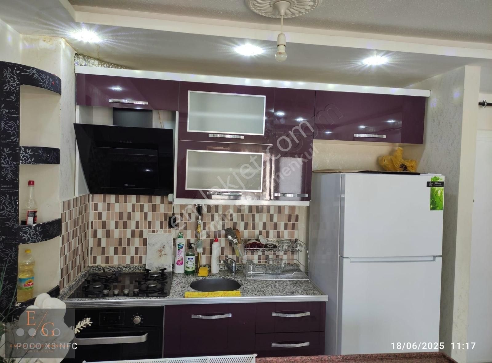 Emtia'dan Diş Hastanesi Tokide 1+1 Eşyalı Satılık Daire