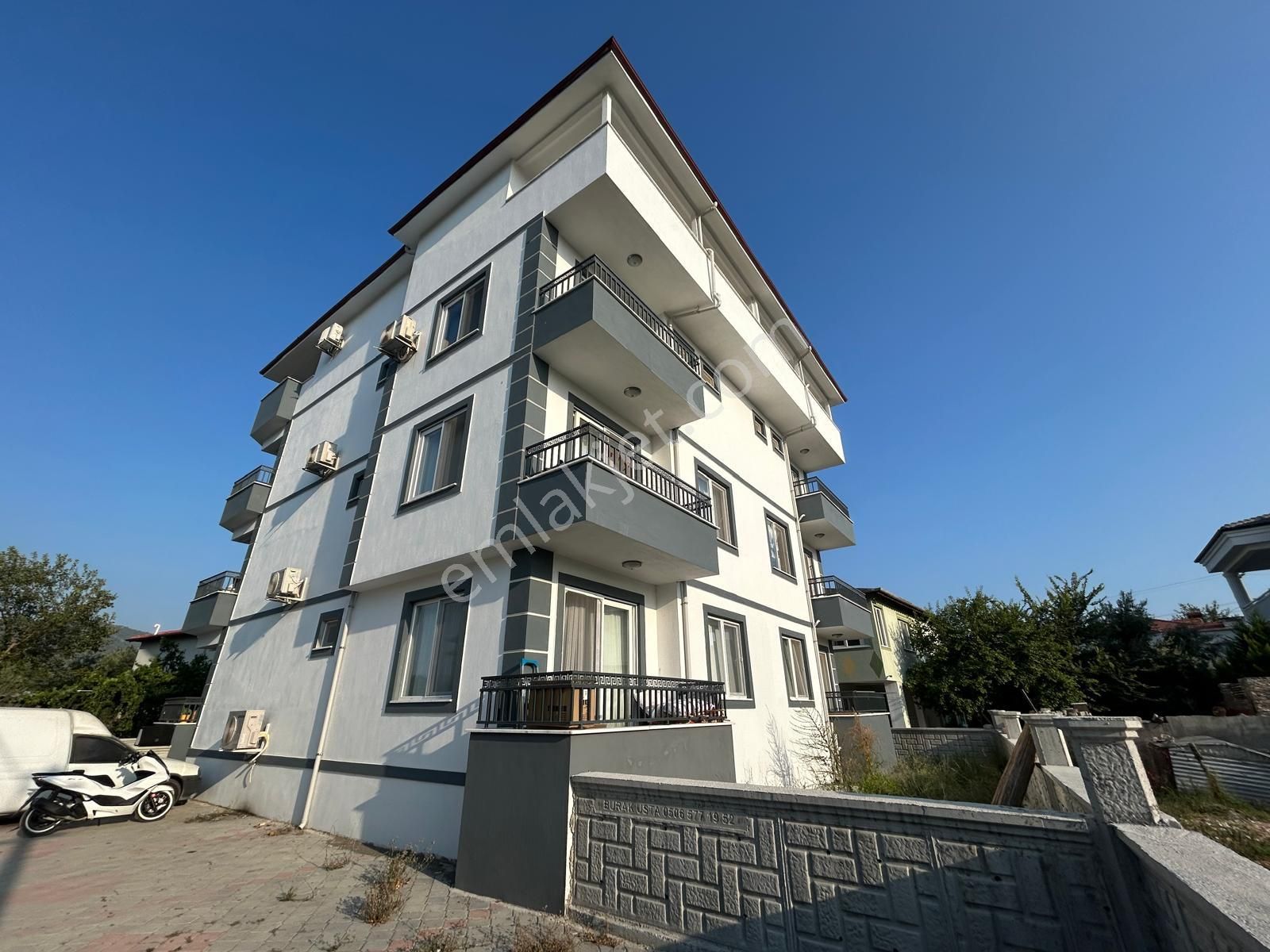 Dalaman Hürriyet Mahallesinde 2+1 Ebeveyn Banyolu Daire