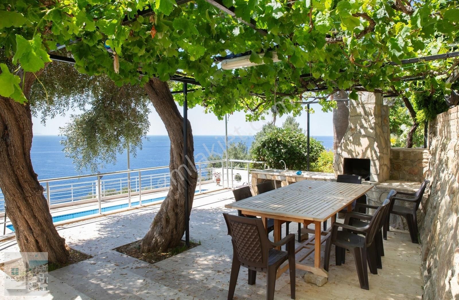 Muğla Bodrum Yalıkavak Sınırında Tam Müstakil Kiralık 3+1 Villa - Görsel 21