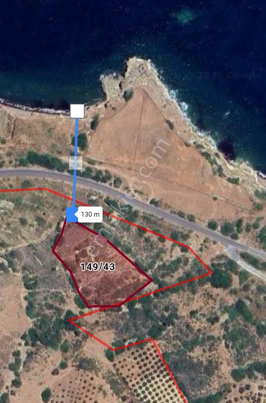 Karaburun Tepeboz Da Satılık Ful Deniz Manzaralı Tarla - Görsel 10