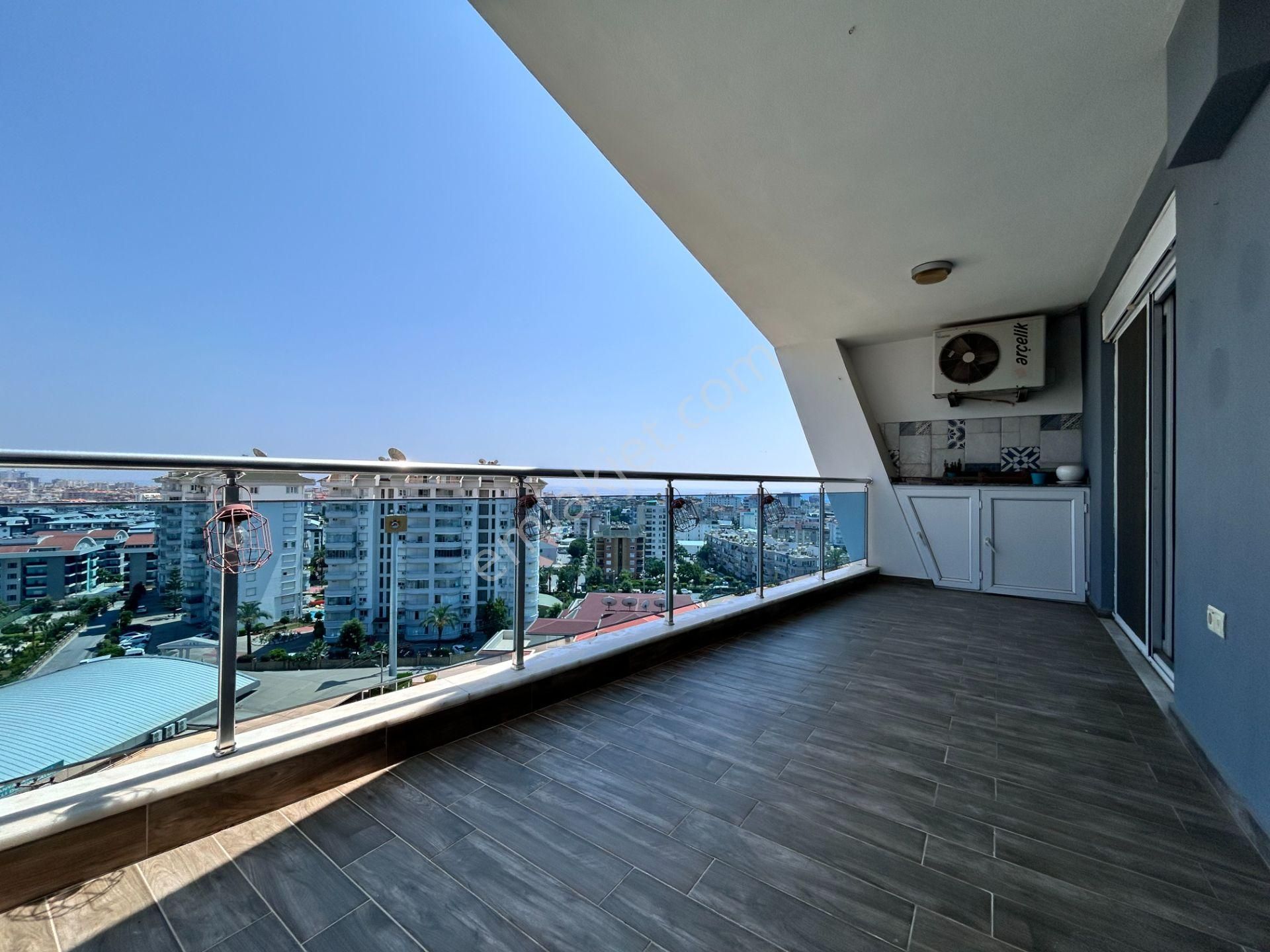 Alanya Cikcillide Satılık 3+1 Deniz Manzaralı Ful Konsept Daire - Görsel 29