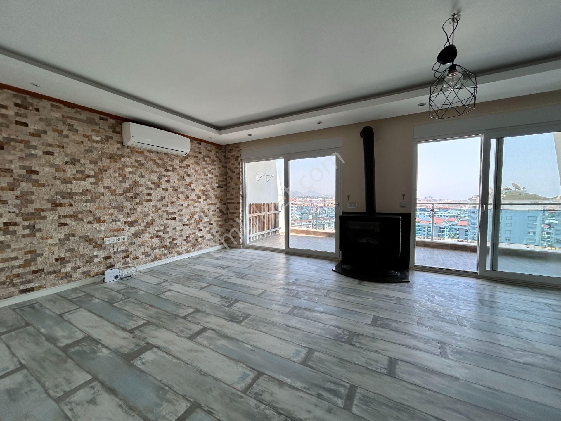 Alanya Cikcillide Satılık 3+1 Deniz Manzaralı Ful Konsept Daire - Görsel 3