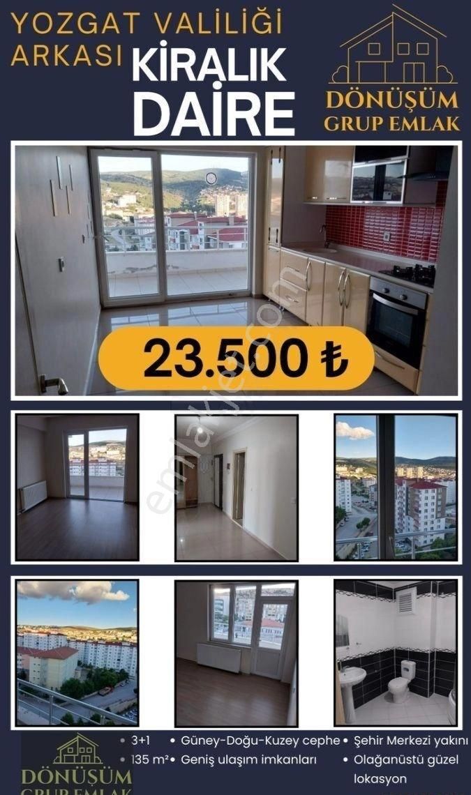 Dönüşüm Emlak'tan Şehrin En Merkezi Noktasında Güney-doğu-kuzey Cepheli Kiralık 3+1 Daire