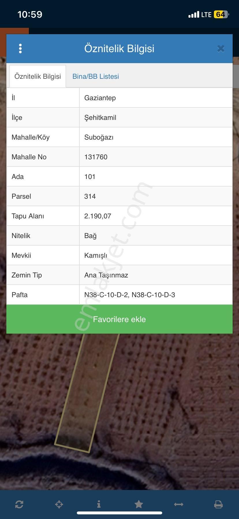 Beymahall Gyo Suboğazında Yola Sıfır Satılık Bağ