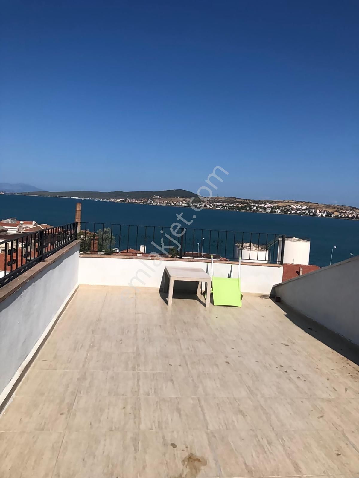 Ayvalık Merkezde Full Deniz Cunda Manzaralı Oturuma Hazır Taşev - Görsel 5