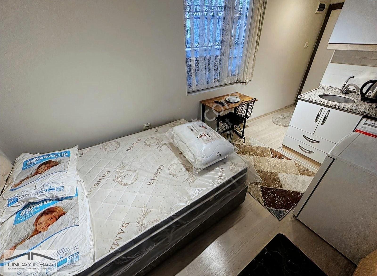 Tuncay'dan M.köy Meydanda Tüm Faturalar Dahil 1+0 Eşyalı Daire