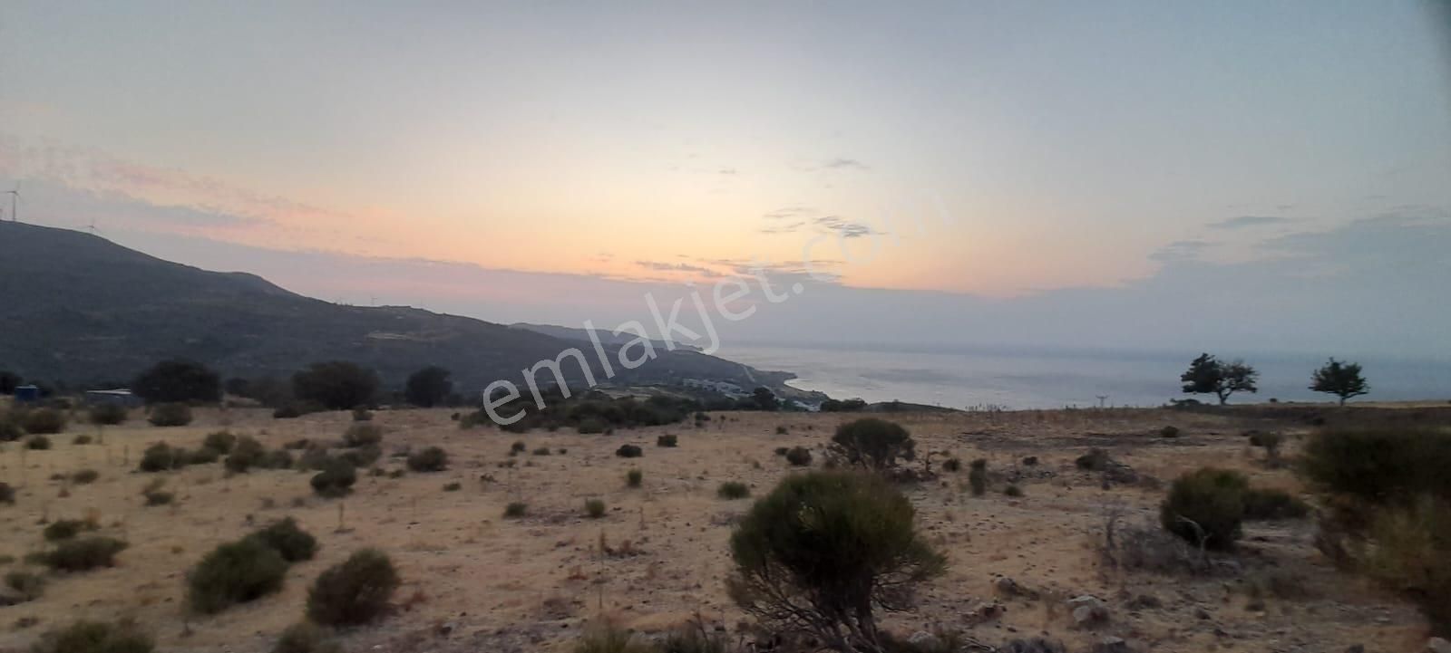 Karaburun Bozköy Mahallesinde Satılık Deniz Manzaralı Tarla - Görsel 5