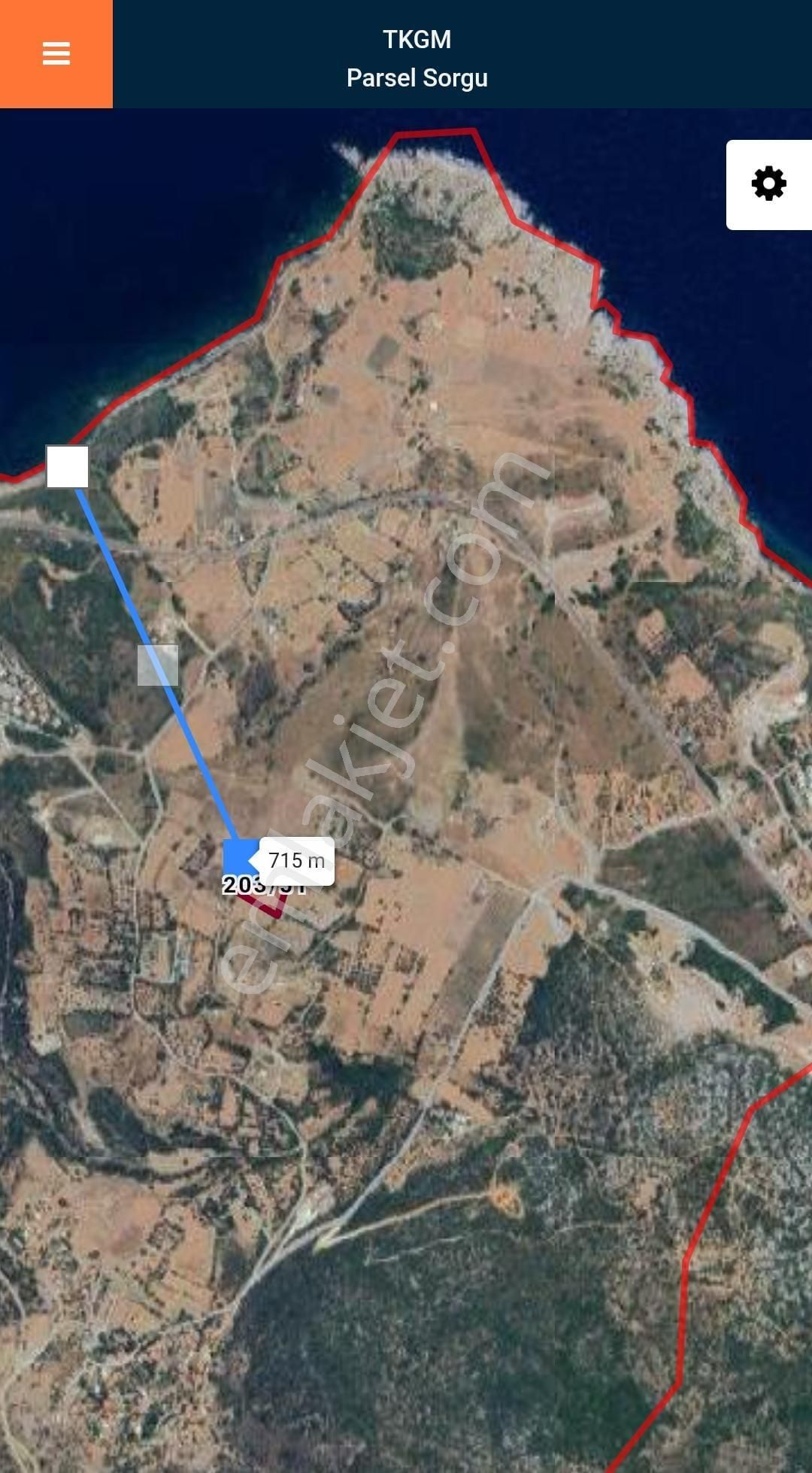 Karaburun Bozköy Mahallesinde Satılık Deniz Manzaralı Tarla - Görsel 30