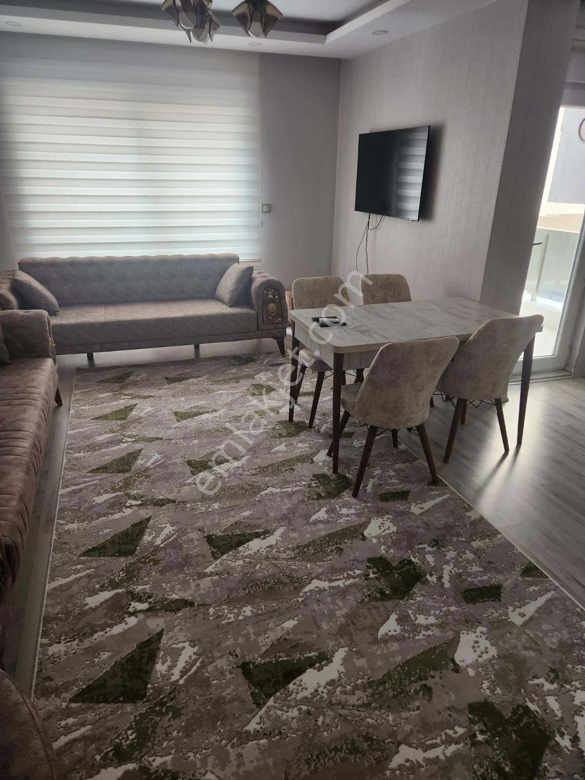 Konyaaltı Hurmada Havuzlu 2+1 Eşyalı Kiralık Daire - Görsel 12