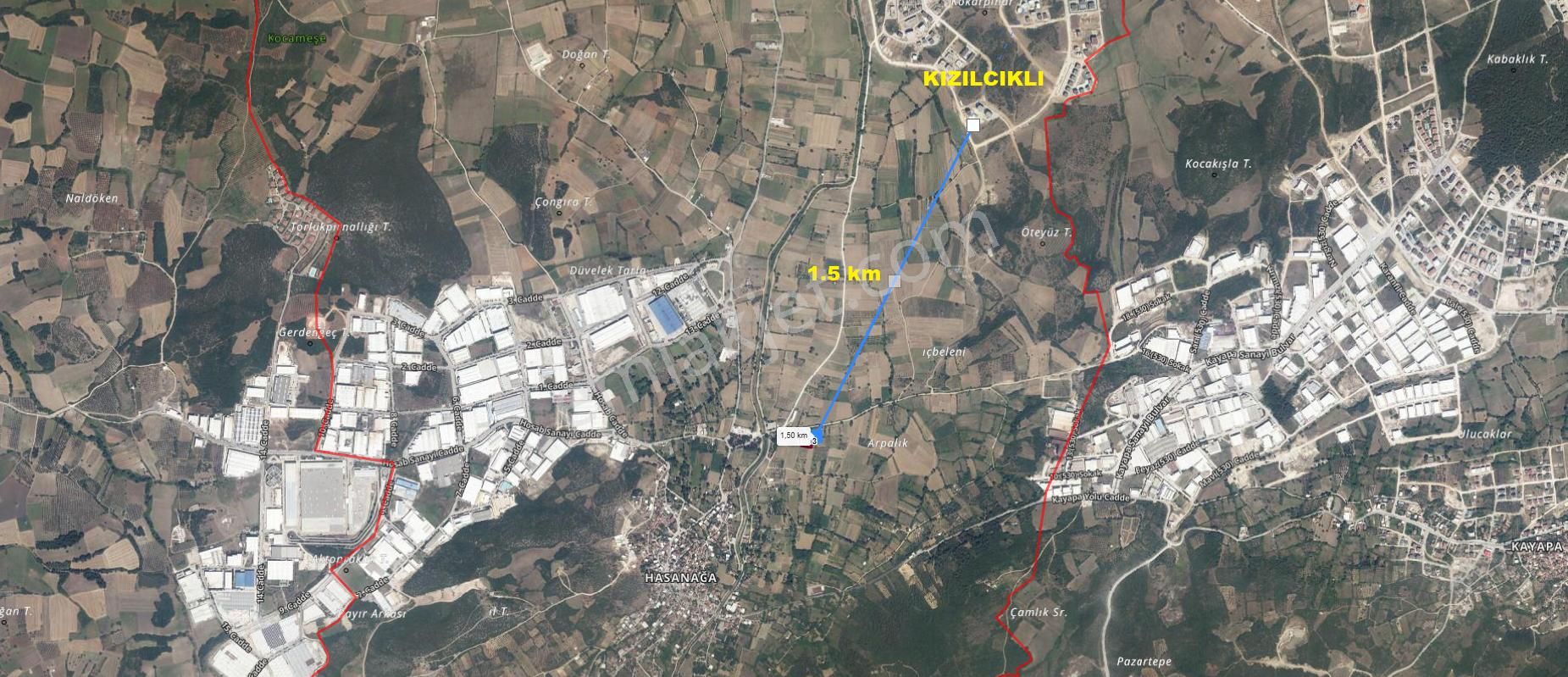 Hasanağa' Da İmar Dibi Yatırımlık Fırsat Parsel - Görsel 4