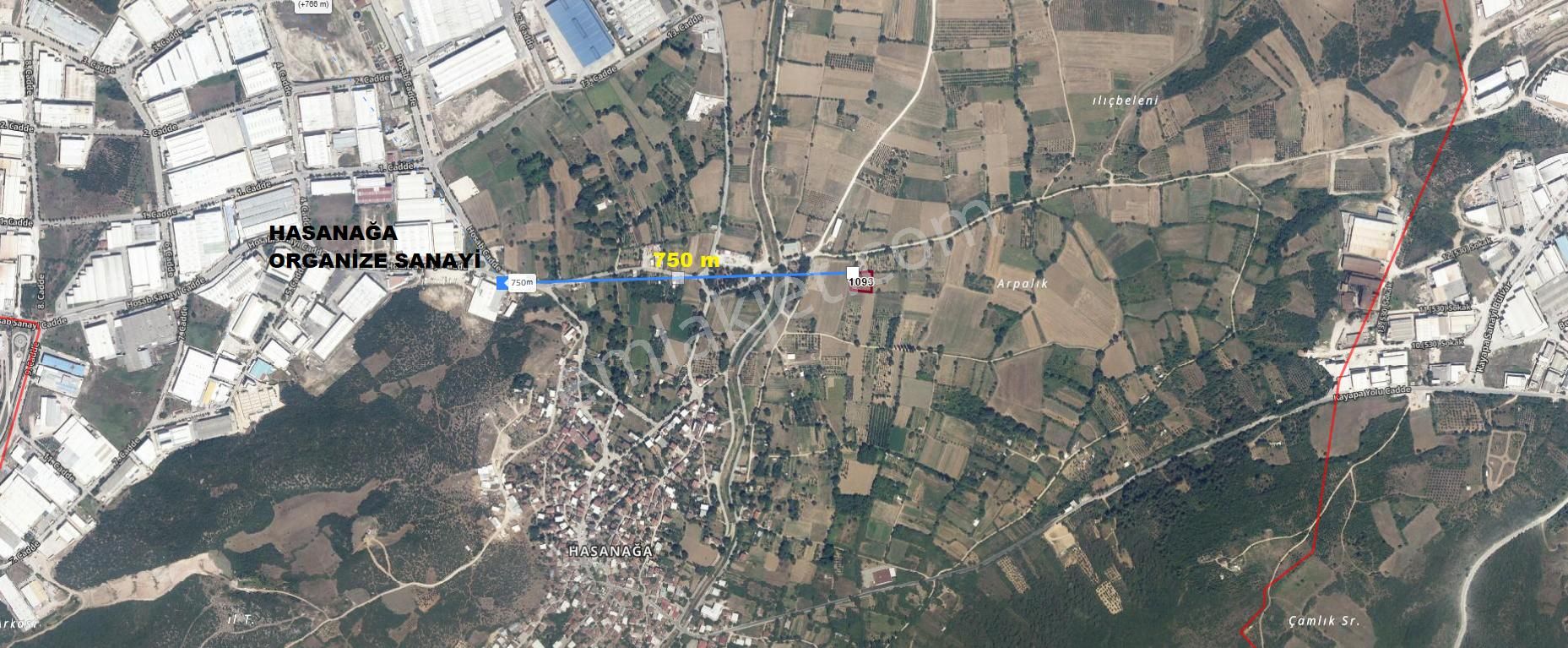 Hasanağa' Da İmar Dibi Yatırımlık Fırsat Parsel - Görsel 3