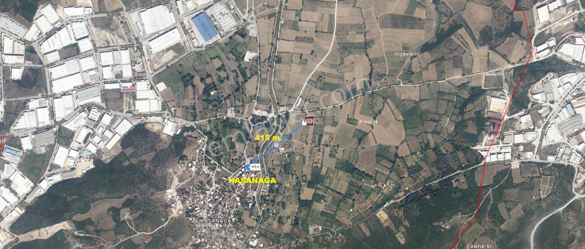 Hasanağa' Da İmar Dibi Yatırımlık Fırsat Parsel - Görsel 6