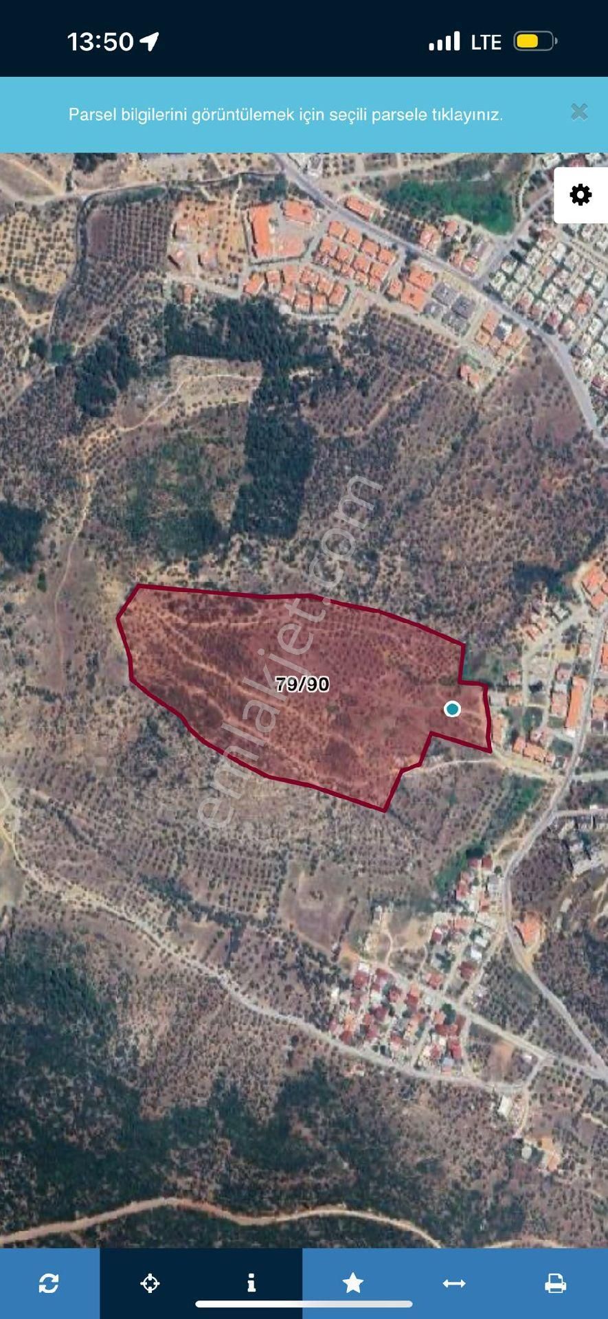 Milas Anka Emlak'dan Milas Burgaz Mahallesinde 500 M² Satılık Arazi