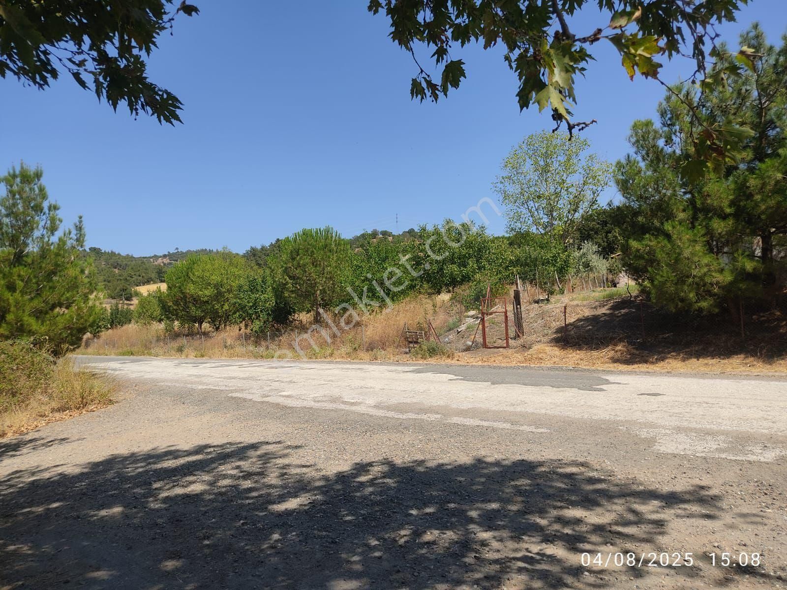 Çanakkale Merkez Atikhisar Barajı Manzaralı Sarıbeyli Köyünde Satılık 2400m2 Tarla - Görsel 5