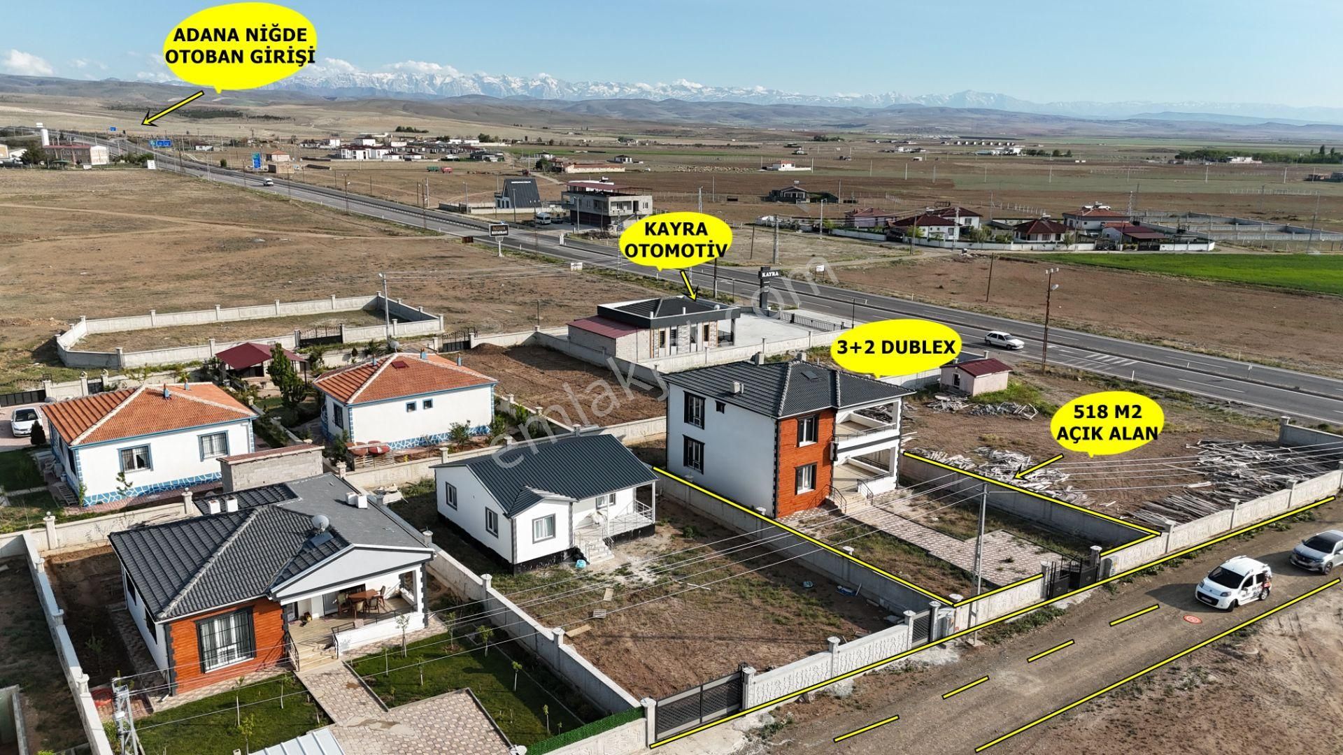 E.gökal K.hisar 3+2 Lüx Dublex Yazlık 518 M2 Arsa Mükemmel Konum