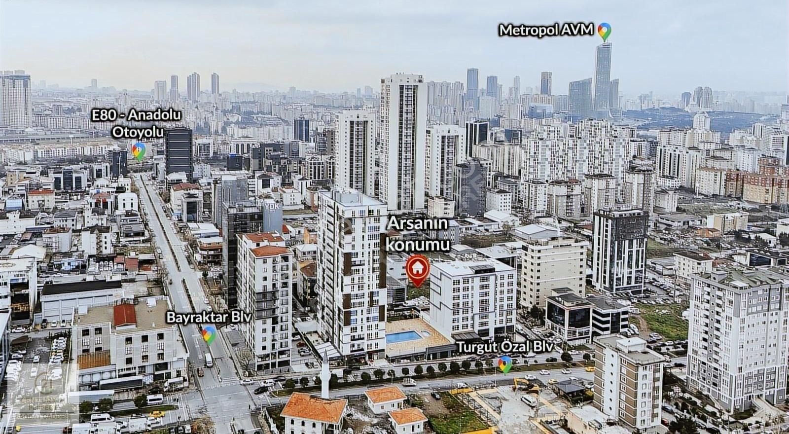 Şerifali'de Satılık Köşe Parsel İmarlı 444m2 Arsa 1.85 Emsal - Görsel 16