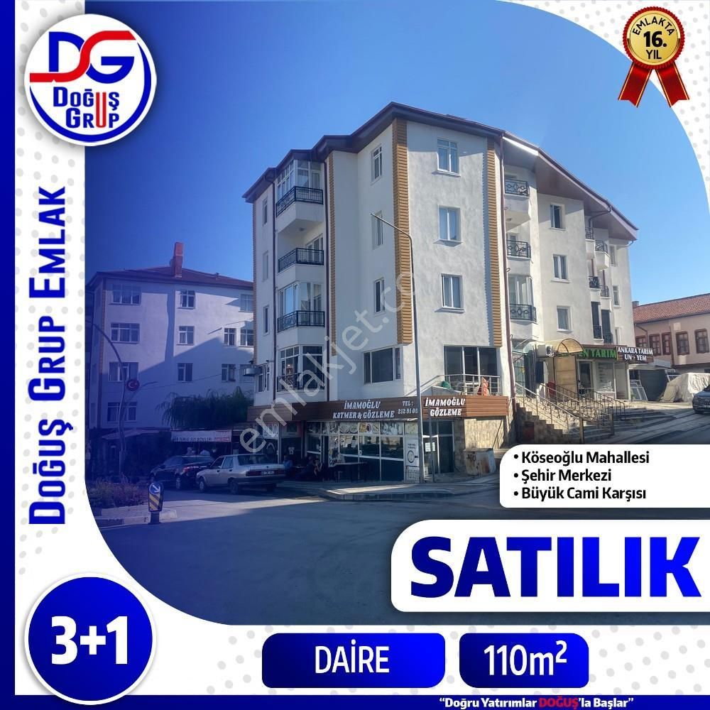 Şehir Merkezi Ünal Apt. 3+1 Satılık Daire