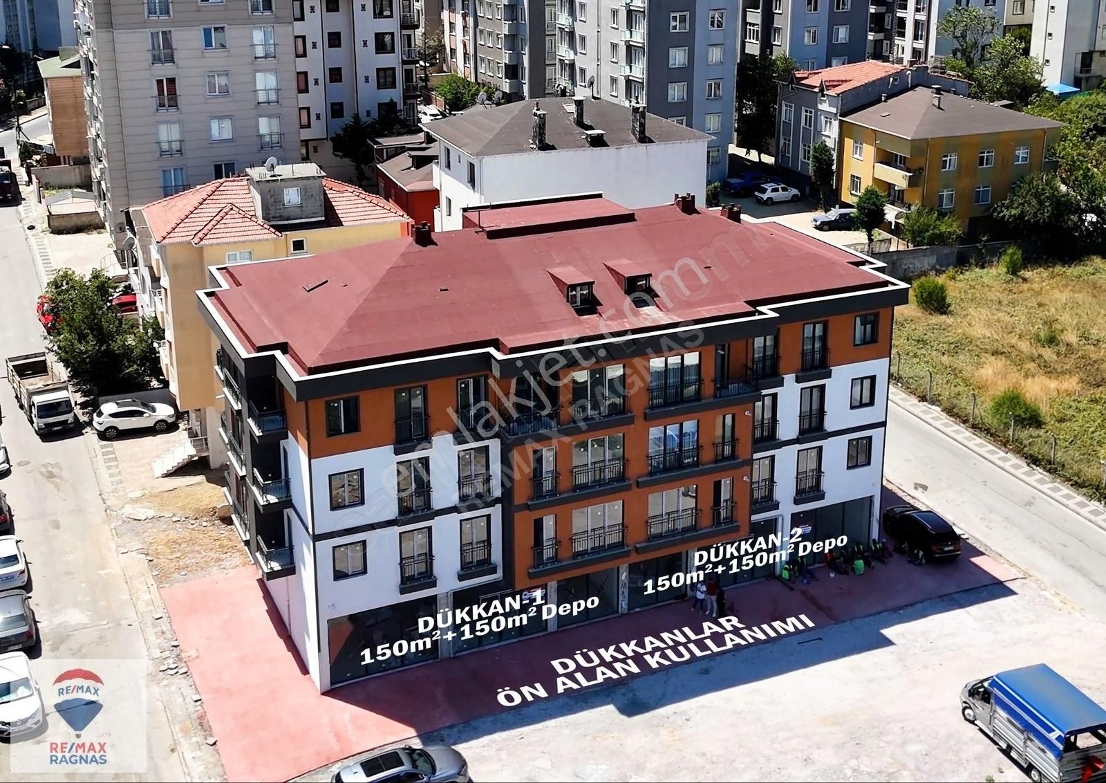 Barajyolu Üzerinde Yeni Binada 150m2+150m2 Depolu Dükkan Mağaza