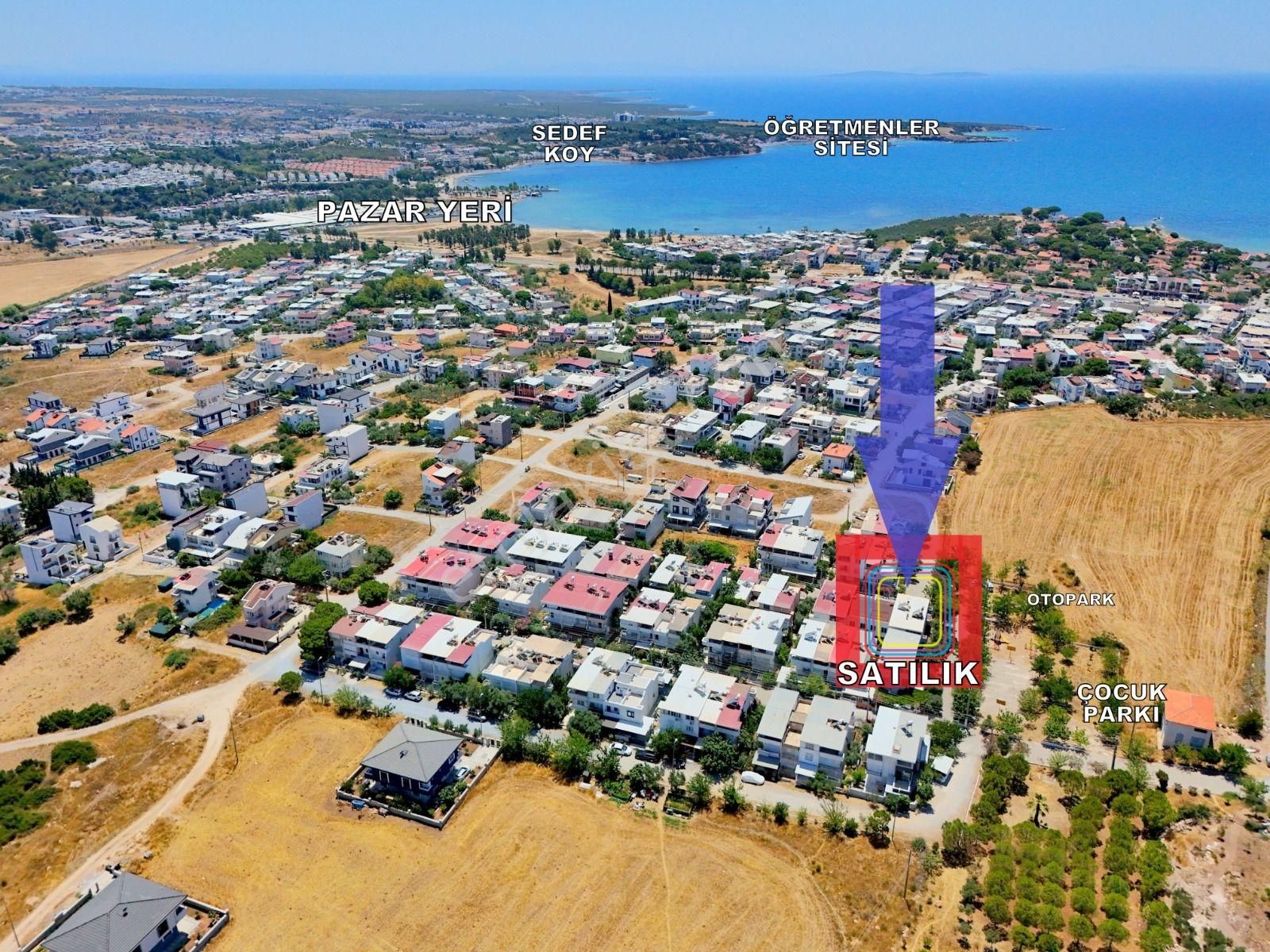 Didim Mersindere'de Satılık Deniz Manzaralı Villa