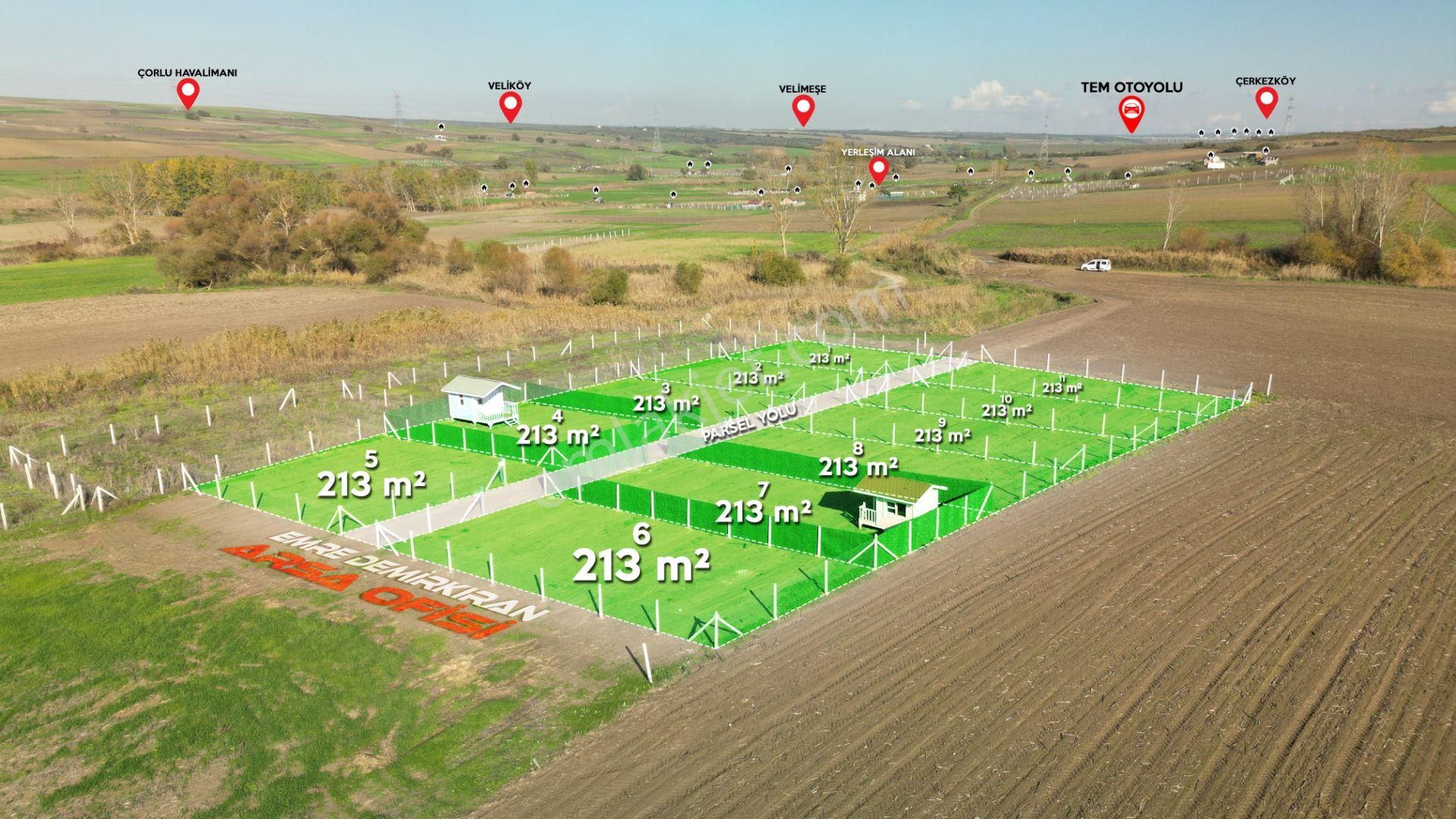 Silivri Değirmenköy'de Düz Konumda 213 M² Satılık Tarla - Görsel 3