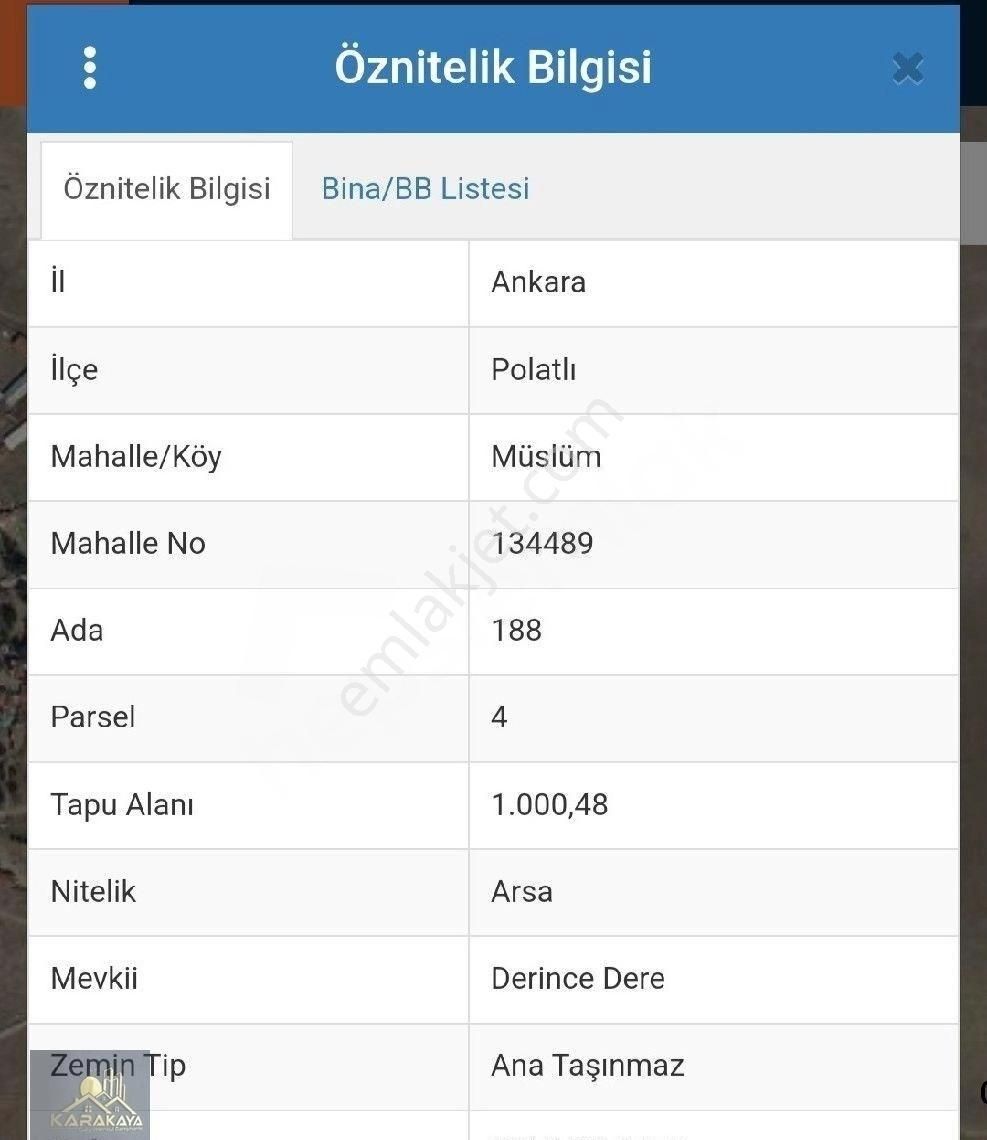 Müslüm Köyünde Yatırım Arsa