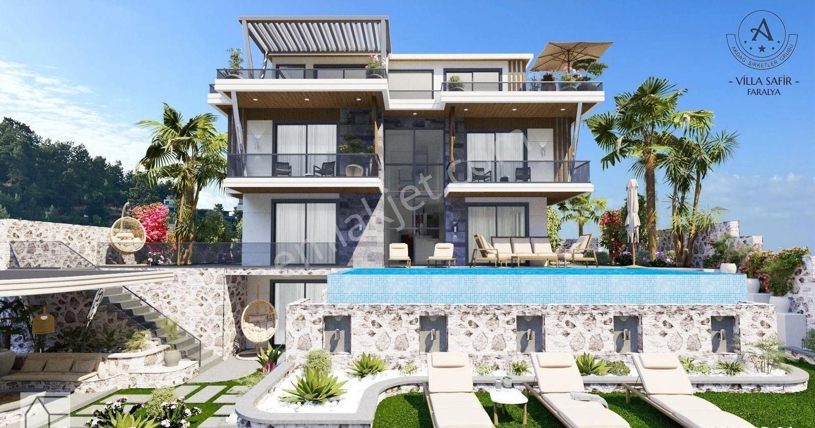 Fethiye Faralya Satılık Deniz Manzaralı Lüks Villa - Görsel 9