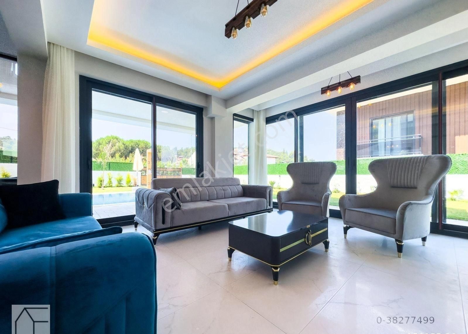 Fethiye Ölüdeniz Satılık 4 Yatak Odalı Lüks Satılık Müstakil Villa - Görsel 18