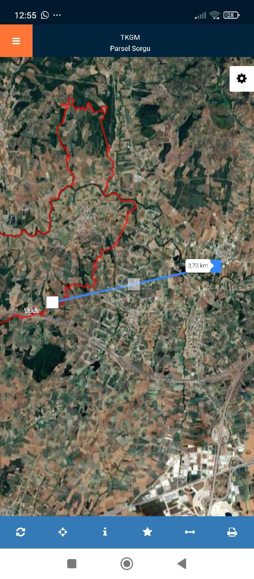 Bursa Nilüfer Çaylı Mahallesi Satılık 4.608 Mt Tarla - Görsel 14