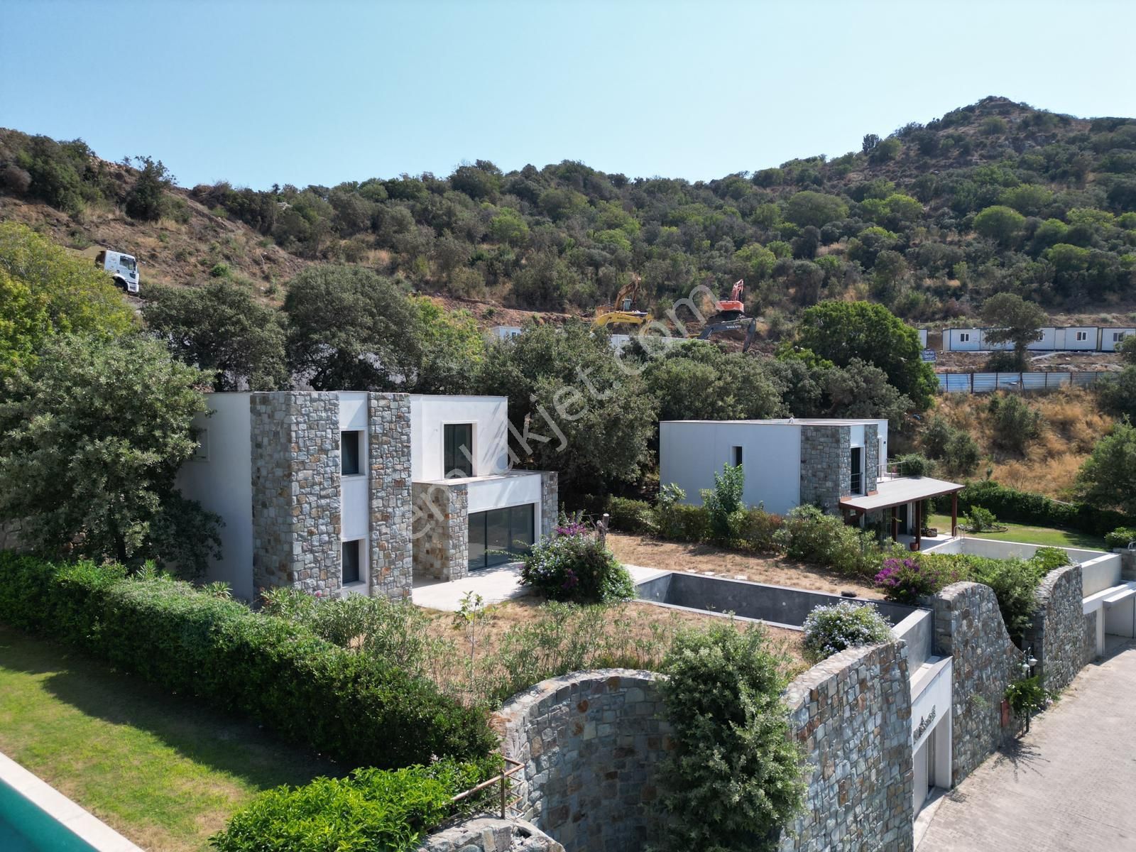 Yalıkavak Koyunbaba’da Deniz Manzaralı Havuzlu Satılık Müstakil Villa - Görsel 9