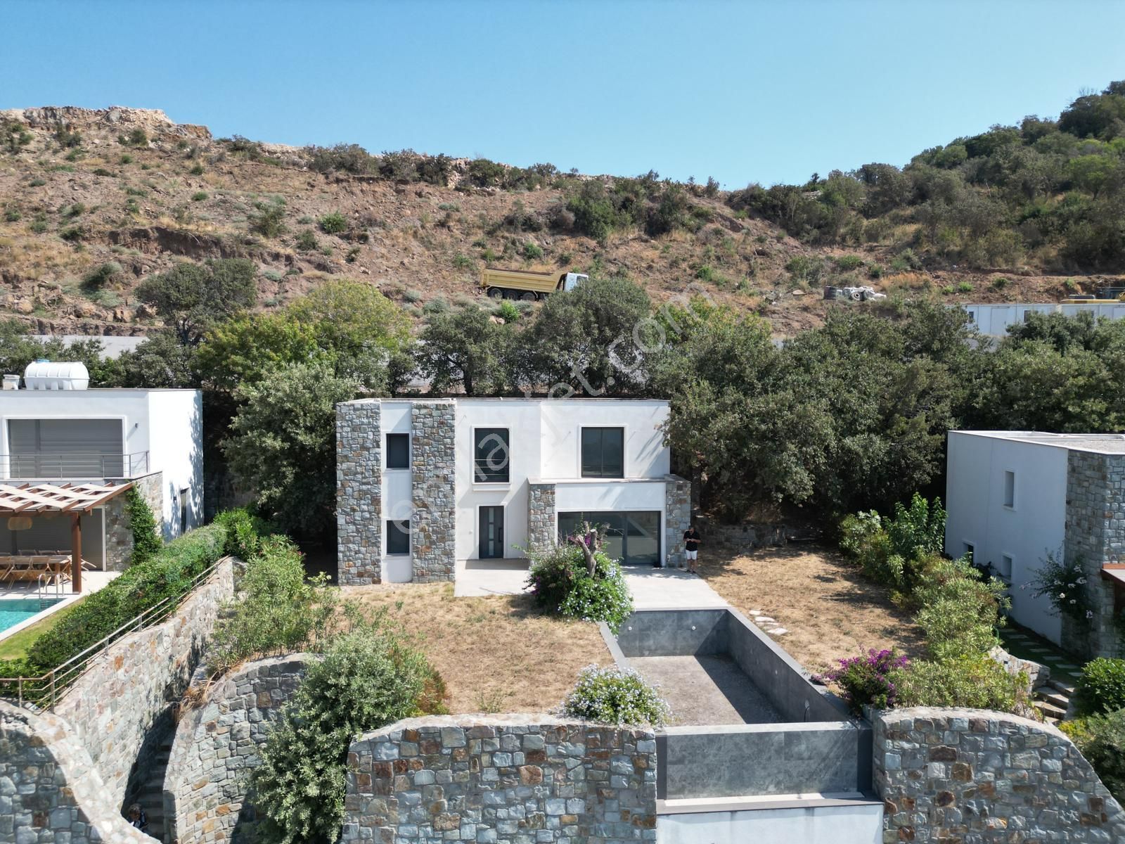 Yalıkavak Koyunbaba’da Deniz Manzaralı Havuzlu Satılık Müstakil Villa - Görsel 7