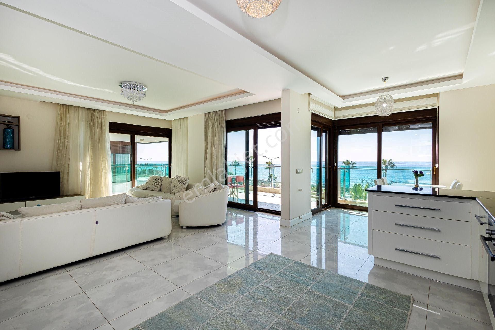 Alanya Kestel'de Deniz Manzaralı, Full Eşyalı 3+1 Daire!