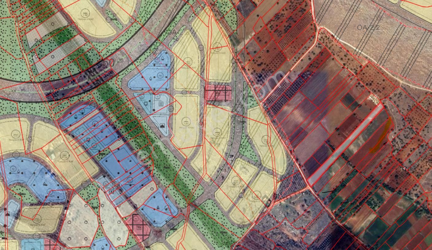 Hanedan Gyo'dan Kurtuluşta Satılık İmar Dibi 340m² Hisse