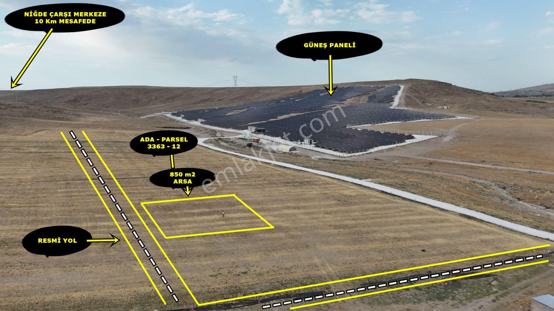 E.gökal Efendibey ! Uygun ! Güneş Paneli Karşısı 850 M2 Yatırım