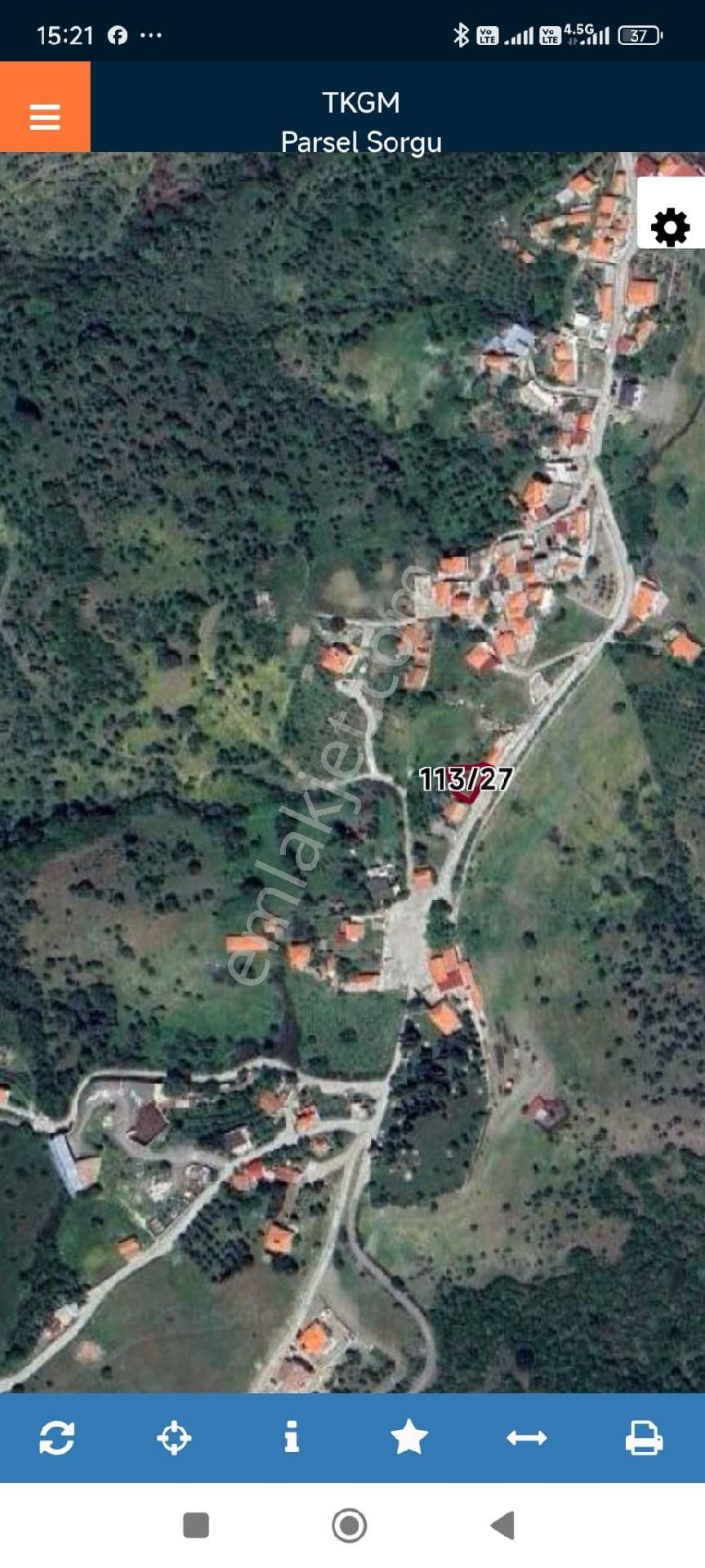 Seferihisar Gölcük, Tek Tapu 2 Kat İmarlı Köy İçi Arsa, 259 Mk ,yol Cepheli ,denize 12 Km - Görsel 14