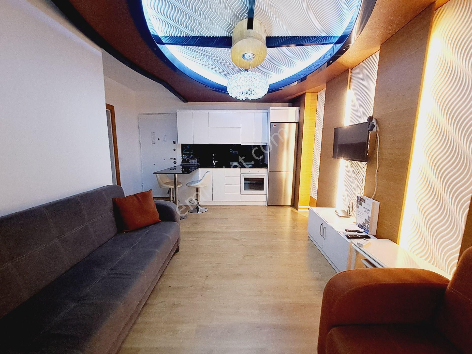 Alanya Saray'da Otel Konseptli Sitede 1+1 Eşyalı Daire | Açık & Kapalı Havuz | Spa Olanakları - Görsel 4