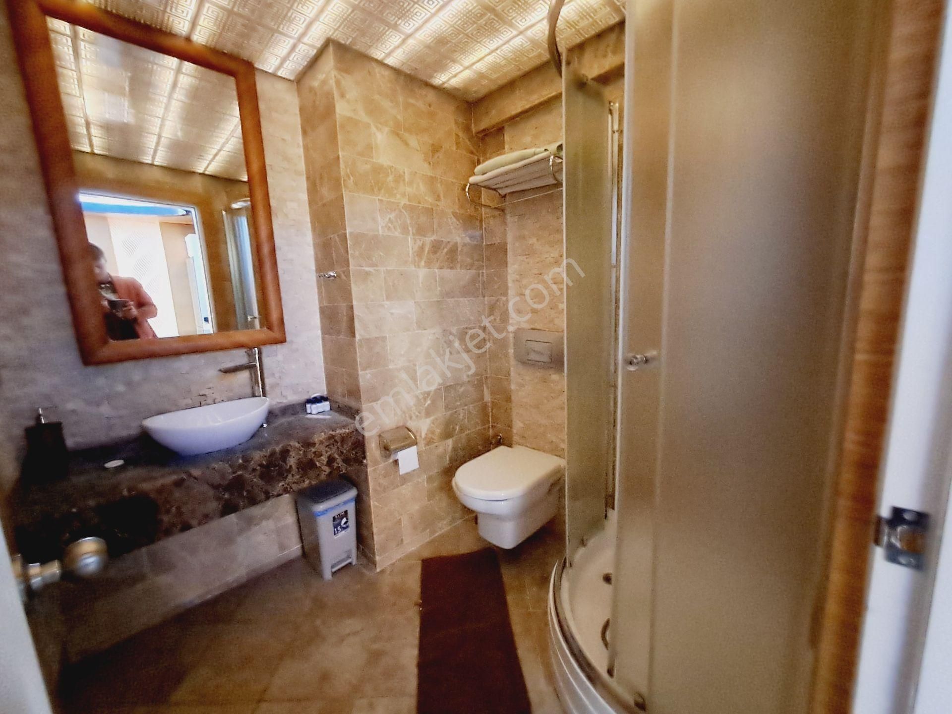 Alanya Saray'da Otel Konseptli Sitede 1+1 Eşyalı Daire | Açık & Kapalı Havuz | Spa Olanakları - Görsel 9