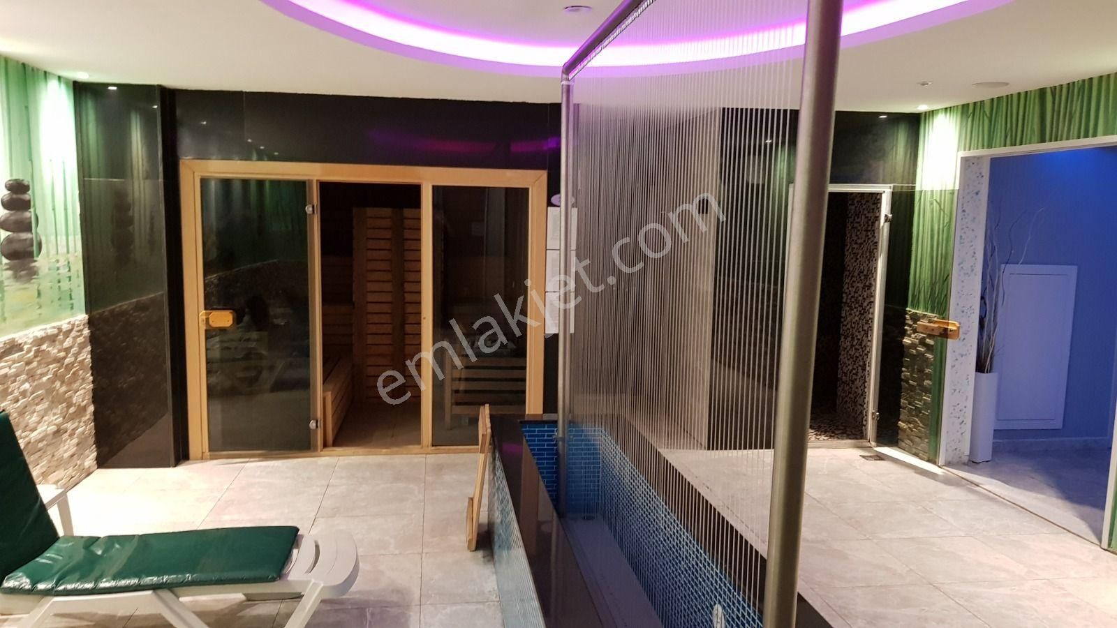 Alanya Saray'da Otel Konseptli Sitede 1+1 Eşyalı Daire | Açık & Kapalı Havuz | Spa Olanakları - Görsel 13