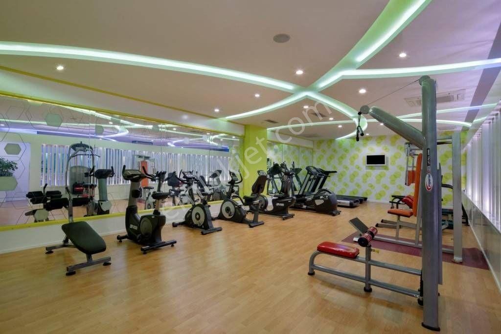 Alanya Saray'da Otel Konseptli Sitede 1+1 Eşyalı Daire | Açık & Kapalı Havuz | Spa Olanakları - Görsel 18