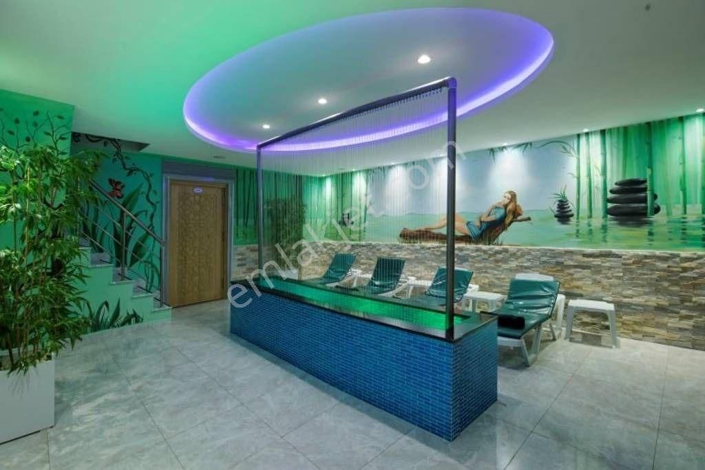 Alanya Saray'da Otel Konseptli Sitede 1+1 Eşyalı Daire | Açık & Kapalı Havuz | Spa Olanakları - Görsel 20