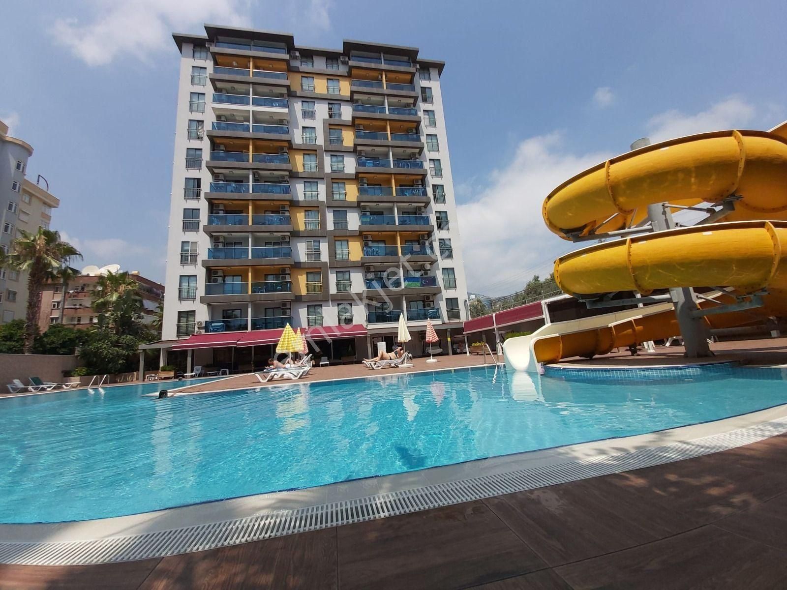 Alanya Saray'da Otel Konseptli Sitede 1+1 Eşyalı Daire | Açık & Kapalı Havuz | Spa Olanakları - Görsel 30