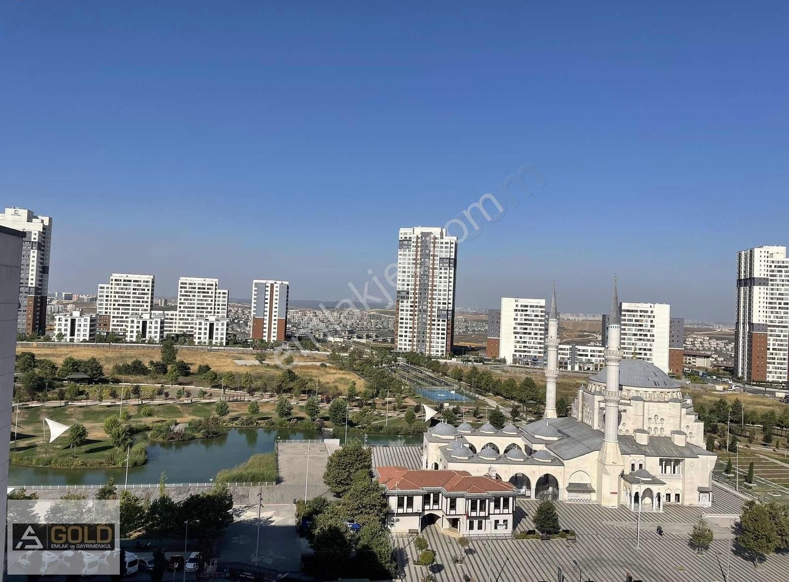 Bahçekent Flora Sitesi 4+1 Açık Yüzme Havuzlu Hayat Park Manza