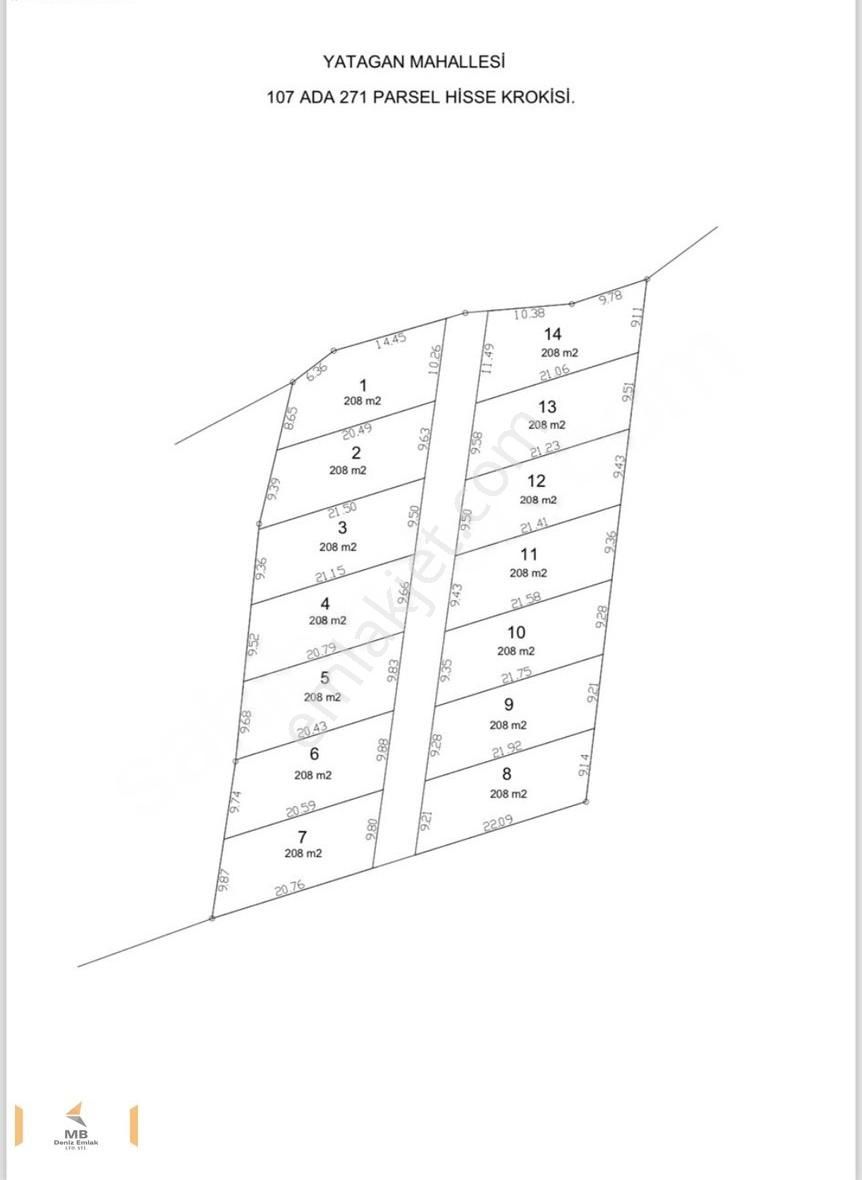 Meram Yatagan Da Kacırılmayacak Fırsat 208 M2 Tarla Tapulu